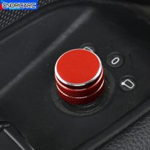 Auto Porta Finestra Specchietto retrovisore Controllo Pulsante di Regolazione Cerchi Decorazione Copertura Trim Per Audi A3 8V S3 2014-18 Accessorio Interno