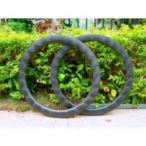 2025" brandneue Vollcarbon Butterfly Matt Toray Carbon Rennrad Felge Drahtreifen / Tubeless - 1 Paar