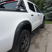 Sottile Parafango Flares Protezione Arco Ruota Per Mercedes Benz Classe X Doppia Cabina 2017-2023 Modelli 4X4 Accessori Auto 3.6''