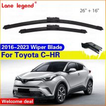 Per Toyota C-HR CHR Spazzole Tergicristallo Anteriori 2016-2023 2017 2018 2019 2020 2021 2022 Parabrezza Parabrezza Finestra Accessori 26 "+ 16"