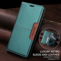 Custodia di Lusso per Samsung Galaxy A57 A56 A36 A26 5G, Cover a Libro Magnetica con Portafoglio, Etui Samsung A17 A16 A26 A37 A56 RFID Funda