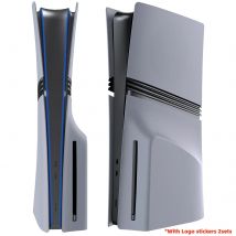 30th Anniversary Limited Disc Edition Pro Case for Playstation 5 Pro Grey Replacement Faceplate Shell for PS5 Pro