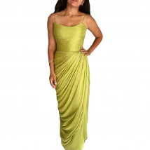 Eightale 2025 Silk Chiffon Maxi Evening Dress Spaghetti Straps Wedding Party Formal Prom Dress Dubai Party Gown Customized