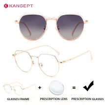 KANSEPT Occhiali magnetici con clip Montatura per occhiali Occhiali da sole da donna femminili per te Montature oftalmiche Uomo Oculari in vetro Occhiali