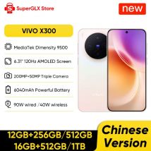 VIVO X300 Chinese Version 5G Smartphone Dimensity 9500 6.31'' 120Hz Screen 200MP Camera 6040mAh Battery 90W Charge Support NFC