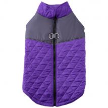 Reflective Dog Clothes Winter Warm Pet Dog Jacket For Small Large Dog Puppy Windproof Clothing with D-ring Labrador Pug Outfits