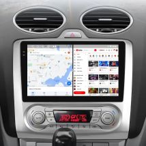 Autoradio Android per Ford Focus 2 Mk2 2004-2008 2009 2010 2011 CarPlay Auto GPS Snapdragon 6115 Lettore multimediale Touch Screen