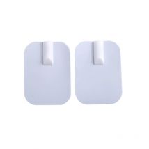 Silikon- und Gel-Elektrodenpad, 2 mm Stecker, 6 x 4 cm, für Zehn-Muskelstimulator, elektrische Maschine, digitales Massagegerät