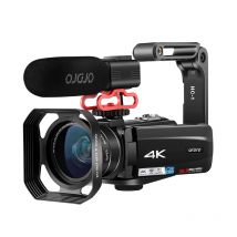 Ordro 4k Camcorder 10x optischer Zoom Digital kamera Live-Streaming-Video kamera mit Mikrofon 2024 Neuankömmling Retro rot schwarz