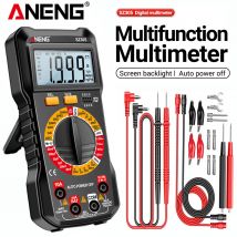 ANENG Multimetro digitale multifunzione Tensione CA/CC Corrente Capacità NCV Resistenza all'induzione hFE Triodo Buzzer Hz Strumento di test