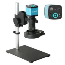 Video digitale professionale 48MP 55MP 4K 1080P HDMI USB Microscopio Fotocamera 100X Obiettivo con attacco C per riparazione orologi