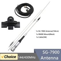 Dualband Antenna DIAMOND SG7900 Mobile Antenna 144/430Mhz U/V SG-7900 Car Radio Antenna Strong Signal Base Antenna Walkie Talkie