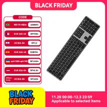 AUSDOM Sofkeys4 inalámbrico Bluetooth modo Dual 3 zona clave teclado Oficina hogar teclado silencioso 110 teclas para PC ordenador Ipad teléfono