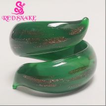 RED SNAKE Marken-Mode-Ring Handgefertigte Murano-Glas Vielfältige Ringe RSMG0000 # 286