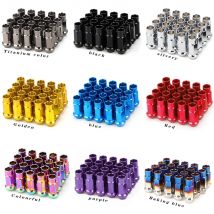 SR48 Stahl verlängerte offene Rennwagen-Felgen Radmuttern verlängerte Stimmmuttern 20 Stück/Set