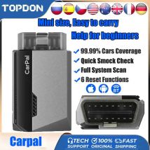 TOPDON Carpal OBD2 Scanner Bluetooth for Car All System Diagnostic Tool iOS Android Vehicle Health Check 6 Reset Services