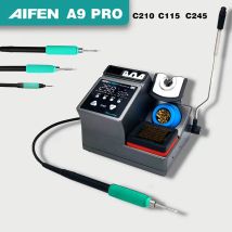 AIFEN-A9PRO station de travail de soudage électronique, kompatible pointes de fer à souder c210 c245 c115, poignée sans plomb