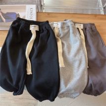 UNITIM 2023 Frühling Herbst Kinder Jungen Hosen 1-8 Jahre Kinder Lose Beiläufige Jungen Sport Hosen Solide Vielseitige Kleinkind jungen Hosen