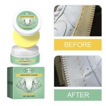 Weiße Schuhreinigungscreme Schuhe Fleck Dirt Clean Sneaker Whitener Vergilbung Sneaker Sole Cleaner Multifunktionaler Schuhreiniger