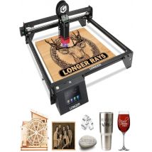 Official Longer RAY5 5W Laser Engraving and Cutting Machine,  3.5 inch Touch Screen, Support Offline Engraving and APP Control