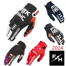 Guantes FH MX 2024, guantes rojos para Motocross, guantes para ciclismo, montar en bicicleta, motocicleta, MX MTB, deportes de competición, ciclismo, guante para moto de cross