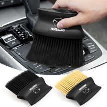 Interni auto Spazzare Polvere Spazzola Morbida Strumento di Lavaggio Auto Artefatto Spazzola per Polvere Uscita Aria Spazzola di Pulizia per Mazda CX-3 CX-4 CX-5 CX-7