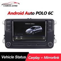 Android Auto Carplay Mirrorlink MIB Auto Radio 6C Neue RCD330 RCD360 187B 280D 280E Fahrzeug Status