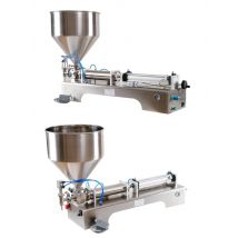 Pneumatic Filling Machine For Honey Peanut Butter Tomato Paste Stainless Steel Automatic Horizontal Quantification Filling Machi