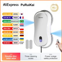 Boquilla de dubbele PuRuinKai huishoudelijke stofzuiger respaldo vald robot glas reinigingsmachine elektrische glas raam reinigin