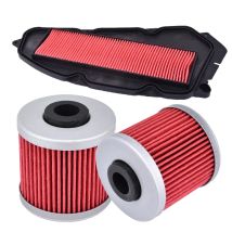 Kit filtro olio filtro aria moto 17211-LKF5-E00 HF568 per Kymco 400I Xciting 2012-2017
