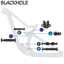 BH-MTB-097 Vollgefedertes MTB-Rahmenschrauben-Set 29er Carbon Vollgefedertes Fahrradrahmen-Verbindungsschrauben Fahrradrahmen-Reparaturschrauben