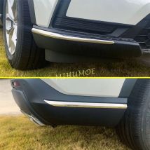 Per Honda CR-V CRV 2023 2024 Paraurti anteriore + posteriore Modanatura Protezione Guard Accessori esterni per auto in acciaio inossidabile 4 pezzi