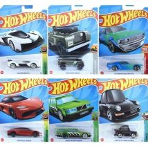 Najnowsze oryginalne Hot Wheels 1:64 Alloy Car Toy Nissan Sports Variety Car Model Run Vehicle Rail
