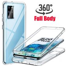 360 Custodia protettiva per PC + TPU per tutto il corpo per Samsung Galaxy S22 S23 S21 S20 FE Ultra Plus S10 S9 S8 Plus Nota 20 10 8 9