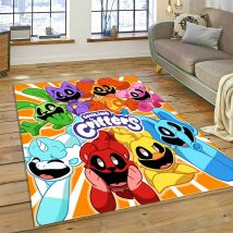 Neuer süßer S-Smiling C-Critters Catnap Craftycorn Cartoon-Teppich für Wohnzimmer, Schlafzimmer, Zuhause, Sofa, rutschfeste Bodenmatte im 27-Stil