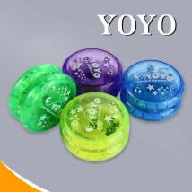 Palla Yoyo magica lampeggiante reattiva ad alta velocità Yoyo luminosa con luce a LED per ragazzi ragazze bambini giocattolo classico per bambini