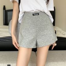 ITOOLIN Frauen Casual Yoga Shorts Zipper Chic Hohe Taille Büro A-line Shorts Sexy Schlanke Sport Frauen Hosen 2024 Sommer