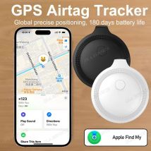 Airtags Localizzatore GPS Ricerca APP per telefono con allarme Posizione in tempo reale Localizzatore di posizionamento per bambini/animali domestici Smart Finder per Android/iOS