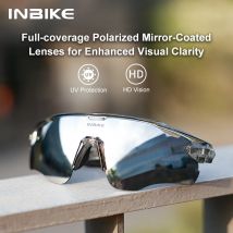 INBIKE Polarized Cycling Glasses Outdoor Sports Sun Protection Road Bike Goggles for Jogging Hiking - pro Cycling Eyewear
