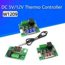W1209 DC 5V 12V ısı serin sıcaklık termostatı sıcaklık kontrol anahtarı sıcaklık kontrol cihazı termometre termo kontrol cihazı