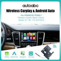 CarPlay wireless per PCM 911/918 3.1, 2012-2015, con interfaccia Android, Mirror Link, fotocamera AirPlay
