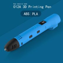 QCREATE 3D-Stift 60–245 °C, einstellbare Heiztemperatur, 8 Gänge Geschwindigkeit, LCD-Display, unterstützt ABS, PLA HIPS, PVA-Materialien