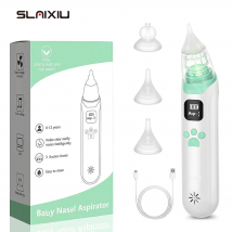 Baby-Nasenreiniger, Silikon, verstellbare Saugkraft, elektrischer Kinder-Nasensauger, sicher, praktisch, geräuscharm
