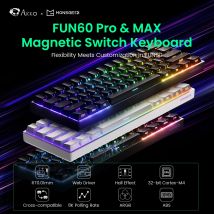 Akko MonsGeek FUN60 PRO e MAX HE Tastiera meccanica Interruttore magnetico Tastiera da gioco al 60% Trigger rapido Tastiera personalizzata 8K