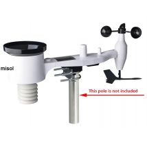 MISOL Außensensor (Ersatzteil) für Wetterstation (WS2320) kabellos 433 MHz