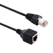 RJ45 Network Cable Splitter RJ45 Male to Female Plug Convert Wire LAN Ethernet Extension Cord 30cm 50cm 1m Network Line Adapter