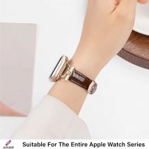 D-shaped Buckle Leather Band For Apple Watch Leather strap 41mm 45mm 49mm  40mm 42mm 44mm Slim bracelet iwatch series ultra 2