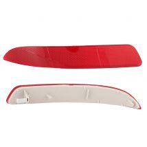 Red Rear Bumper Reflector 63217158949 63217158950 Fit for E70 X5 2007-2013 Rear Bumper Reflector Part