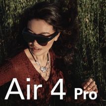 Rayneo Air 4 Pro Smart AR-Brille 3G Sprachsteuerung IPX-5 Wasserdicht 4K Videoaufnahme Kopfmontierte XR-Brille mit DP-Unterstützung