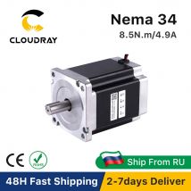 Motore passo-passo Nema 34 86mm 8.5N.m 4.9A(34CS85EK-490) motore passo-passo a 4 derivazioni per fresatrice per incisione CNC